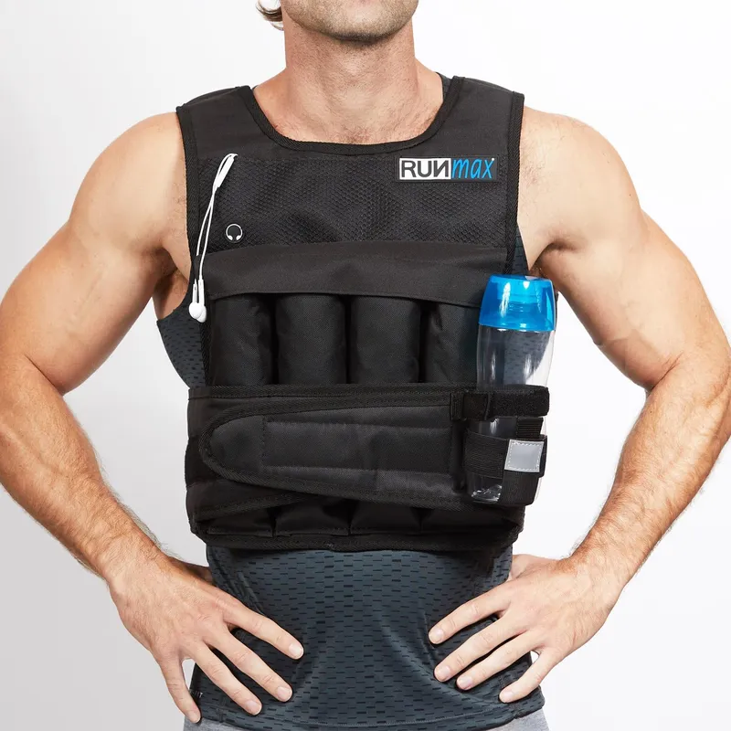 RUNmax Adjustable Weighted Vest